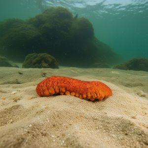 Teripang Emas (Stichopus hermanni) – Golden Sandfish / Golden Sea Cucumber Premium dari Indonesia